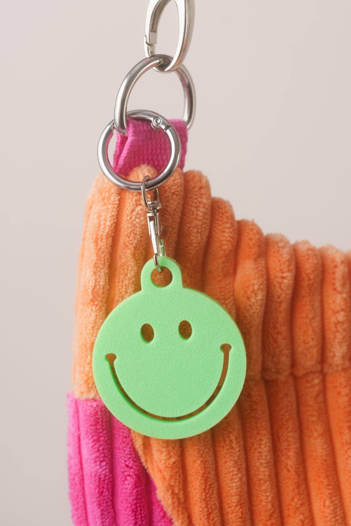 Taschenanhänger Smiley – Bag Charm aus dem 3D-Drucker - Oh la Lissi
