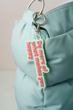 Taschenanhänger "Do more of what makes you happy" – Bag Charm aus dem 3D-Drucker - Oh la Lissi