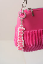 Taschenanhänger "Beautiful" – Bag Charm aus dem 3D-Drucker - Oh la Lissi
