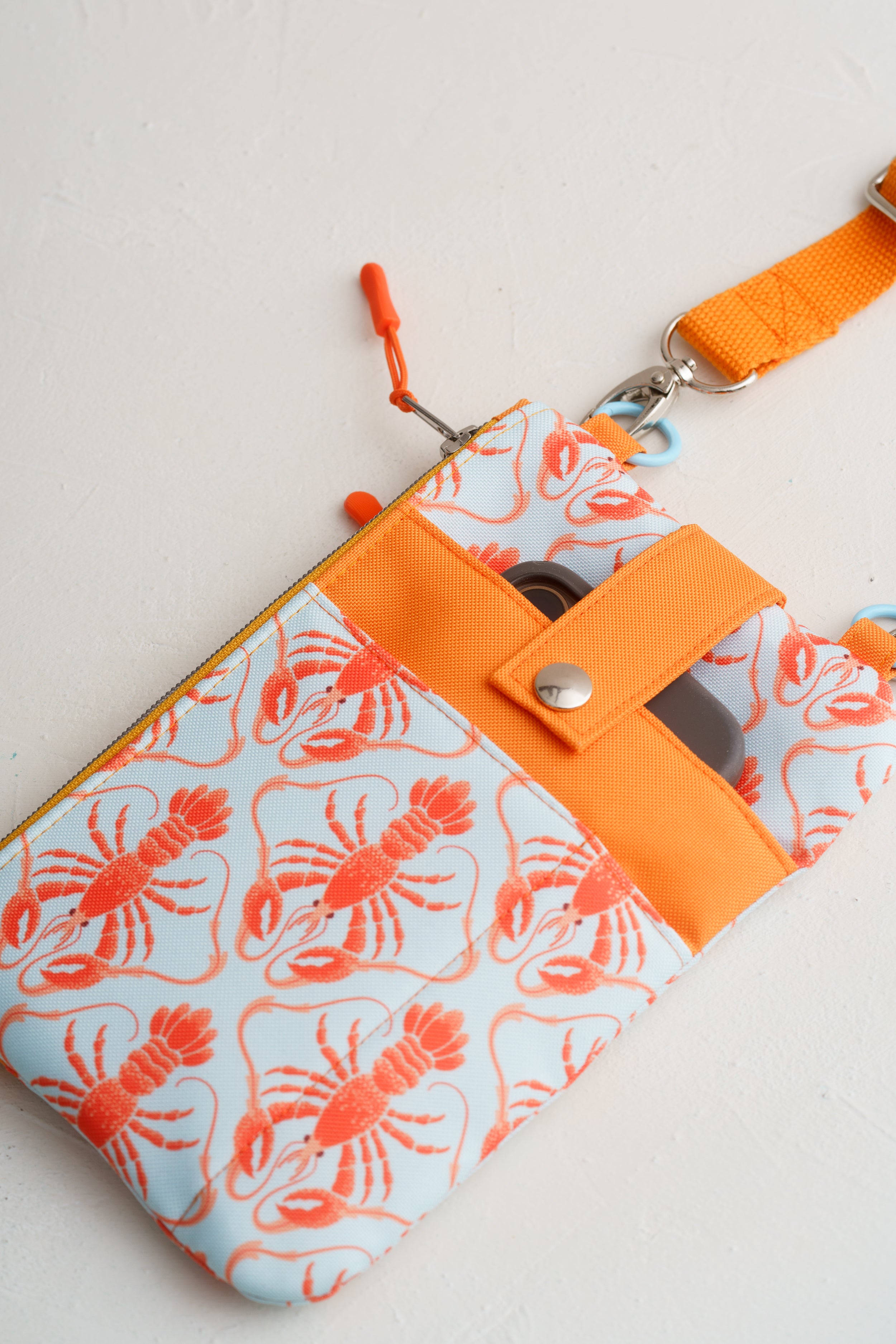 Handytasche Hummer Outdoorstoff