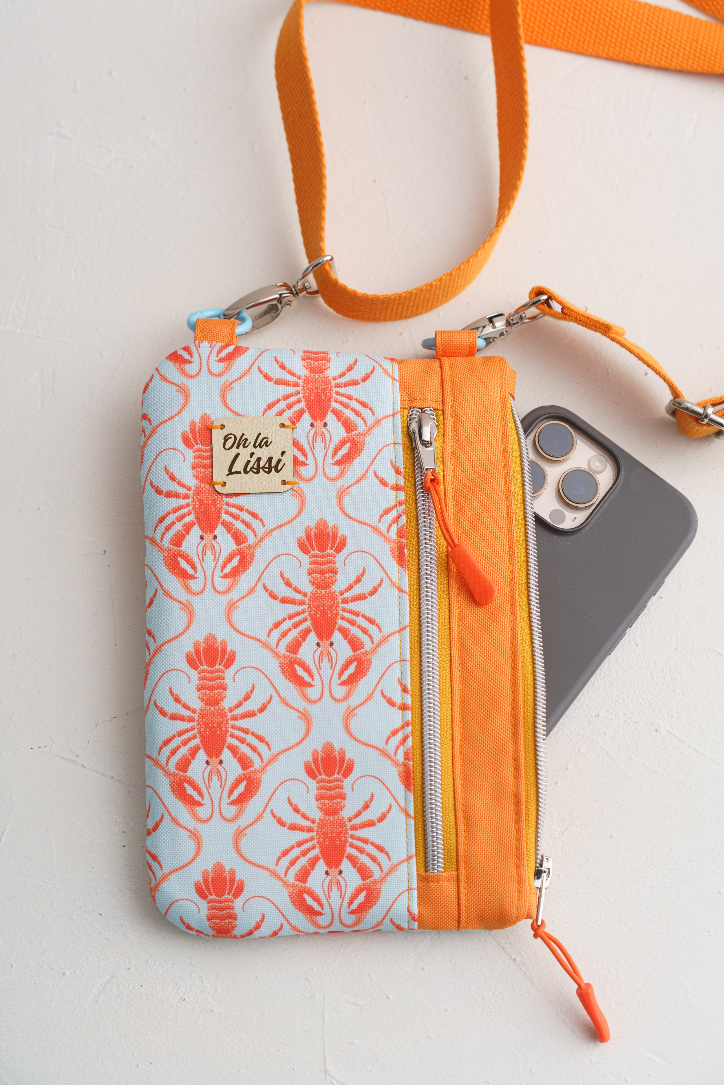 Handytasche Hummer Outdoorstoff