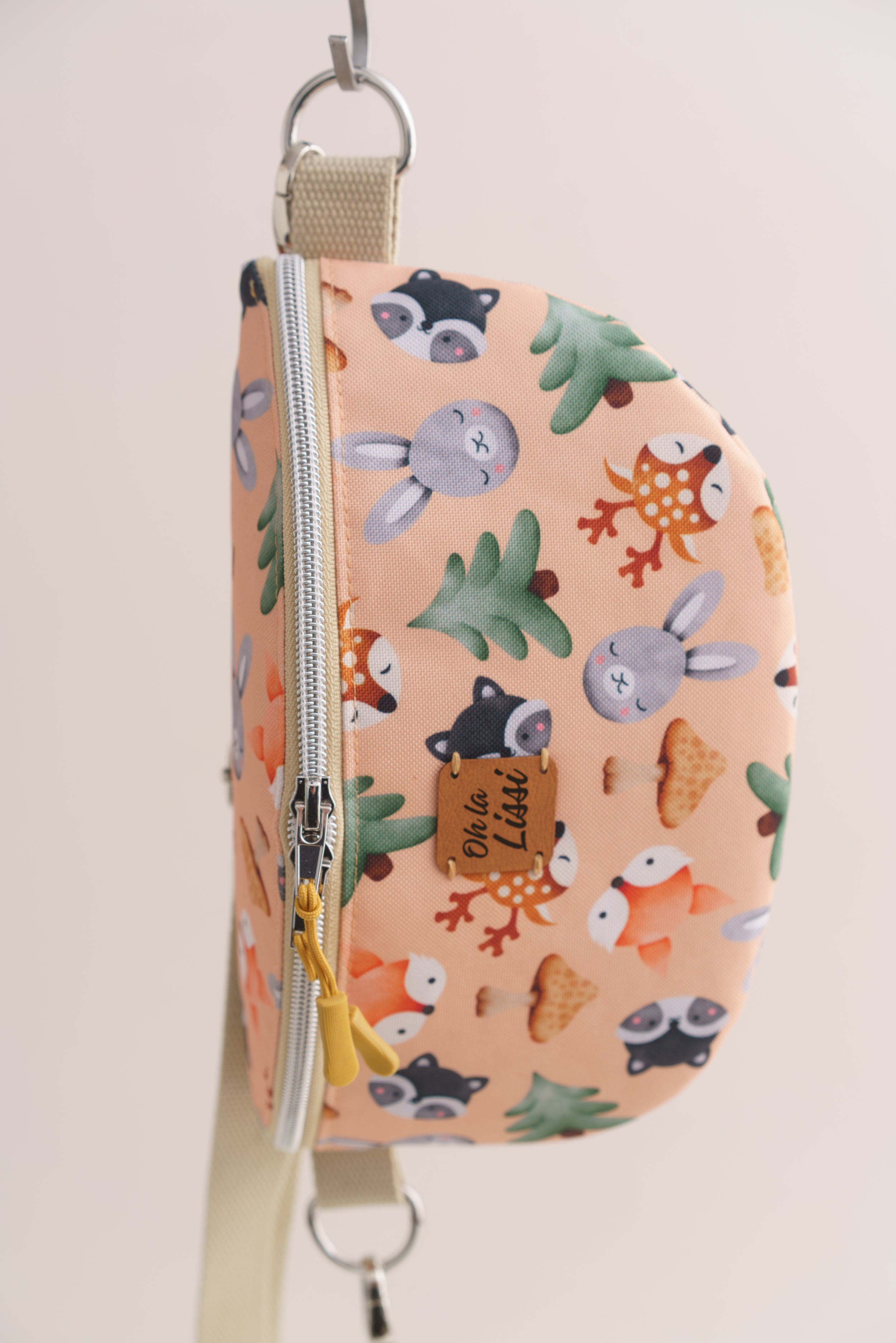 Kindertasche Waldtiere handgemacht für Kinder