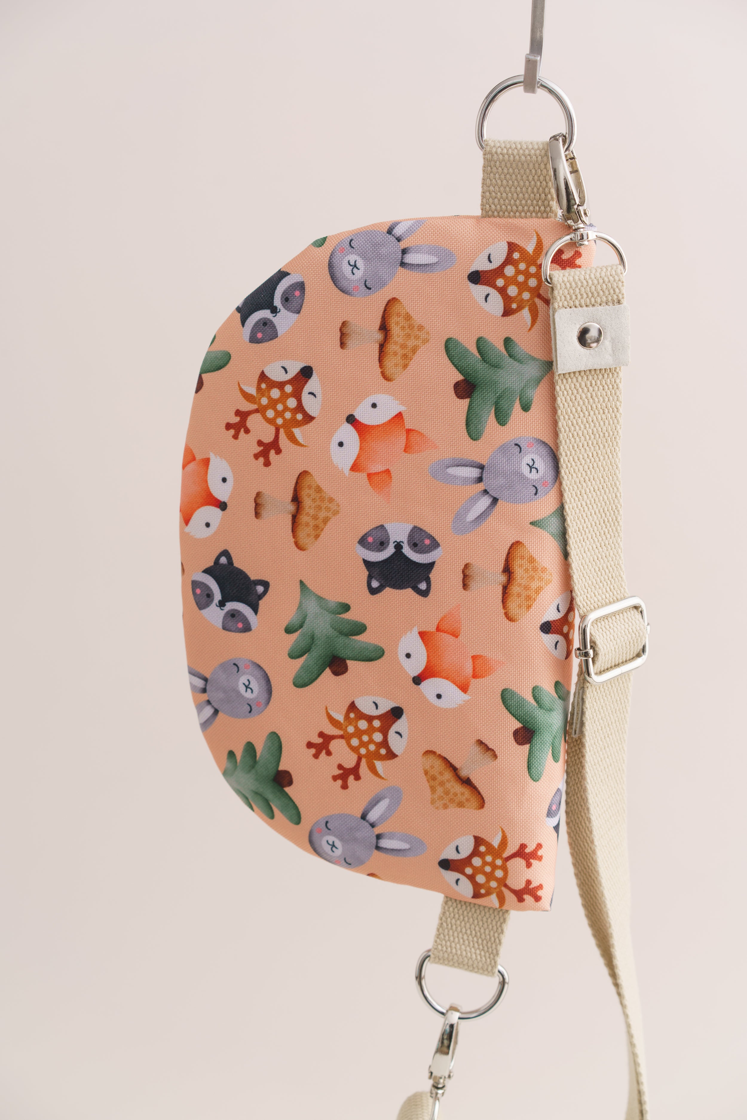 Kindertasche Waldtiere handgemacht für Kinder