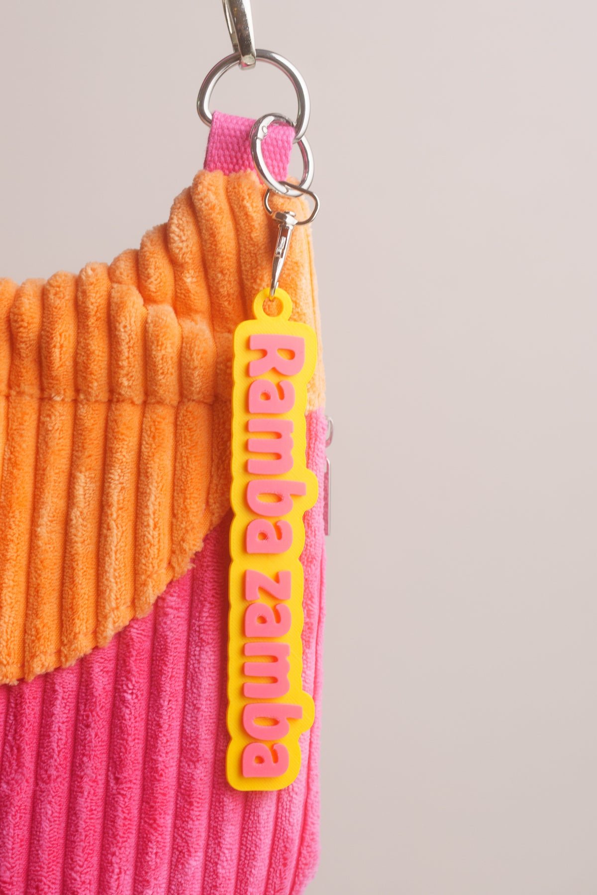 Taschenanhänger "Ramba Zamba" – Bag Charm aus dem 3D-Drucker - Oh la Lissi