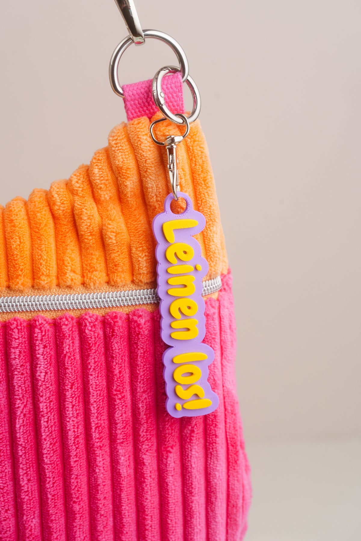 Taschenanhänger "Leinen los!" – Bag Charm aus dem 3D-Drucker - Oh la Lissi