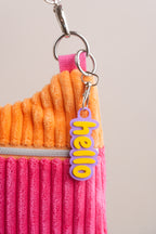 Taschenanhänger "Hello" – Bag Charm aus dem 3D-Drucker - Oh la Lissi