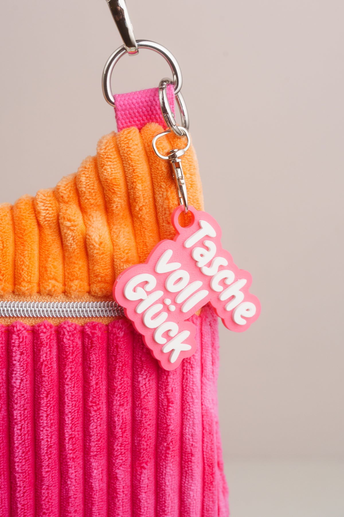 Taschenanhänger "Tasche voll Glück" – Bag Charm aus dem 3D-Drucker - Oh la Lissi