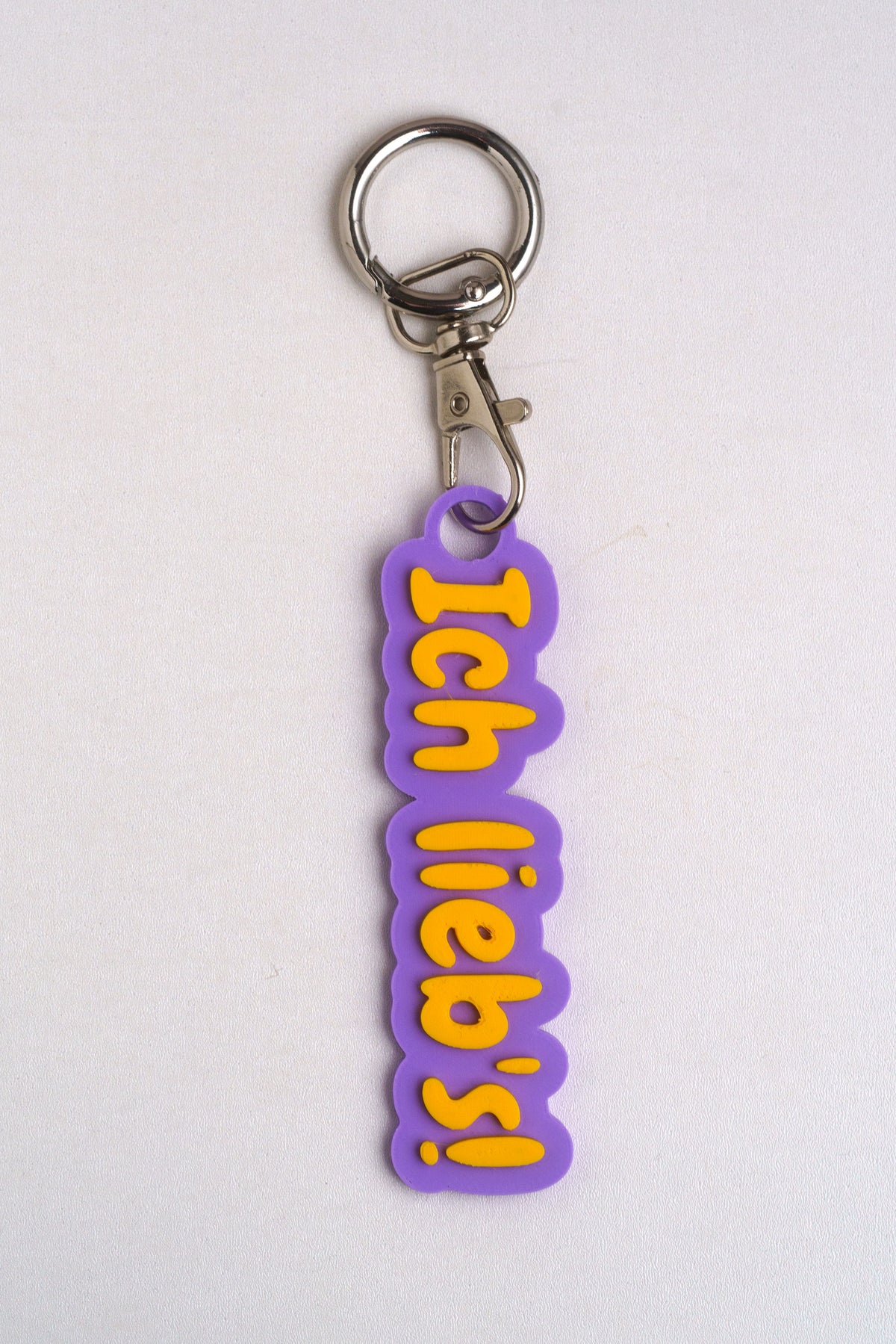 Taschenanhänger "Ich lieb's!" – Bag Charm aus dem 3D-Drucker - Oh la Lissi