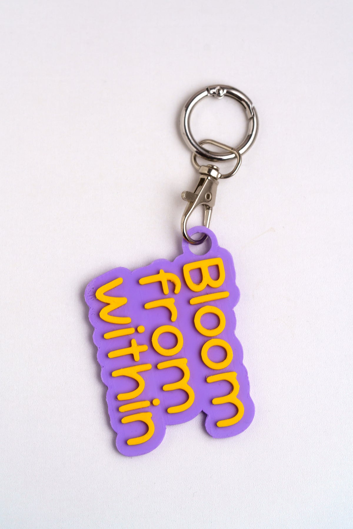 Taschenanhänger "Bloom from within" – Bag Charm aus dem 3D-Drucker - Oh la Lissi