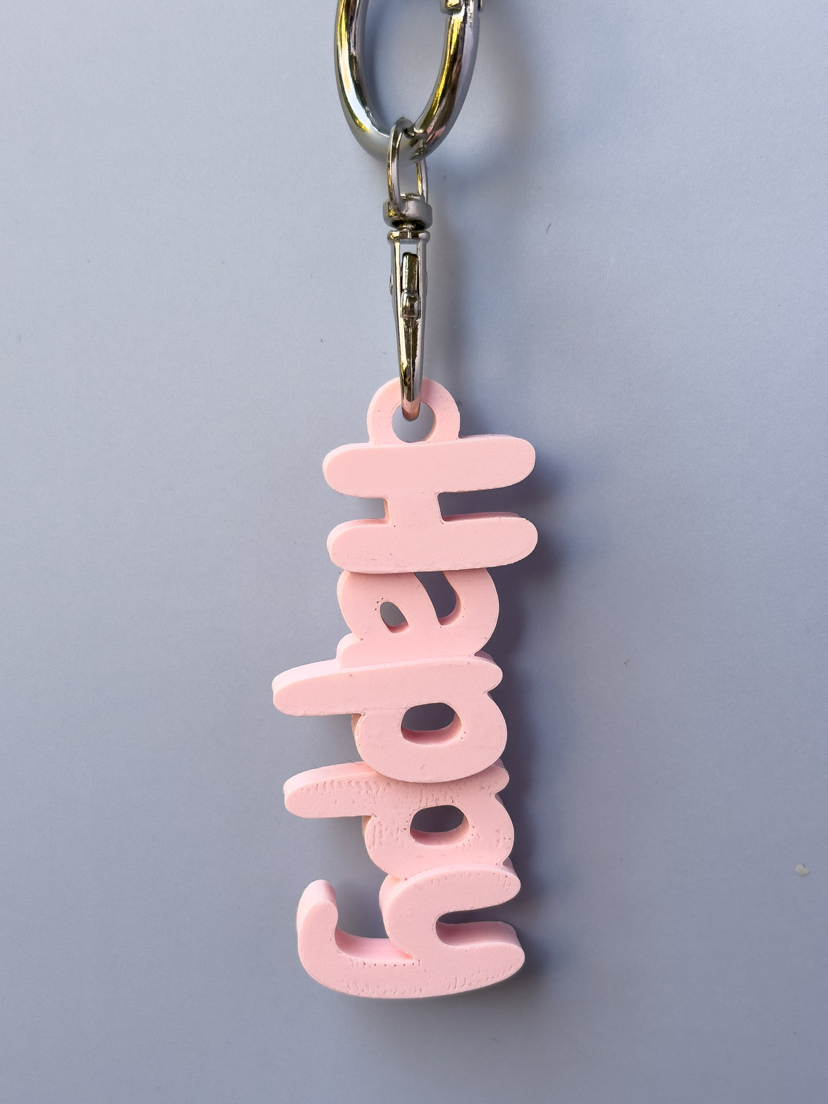 Taschenanhänger "Happy" – Bag Charm aus dem 3D-Drucker - Oh la Lissi