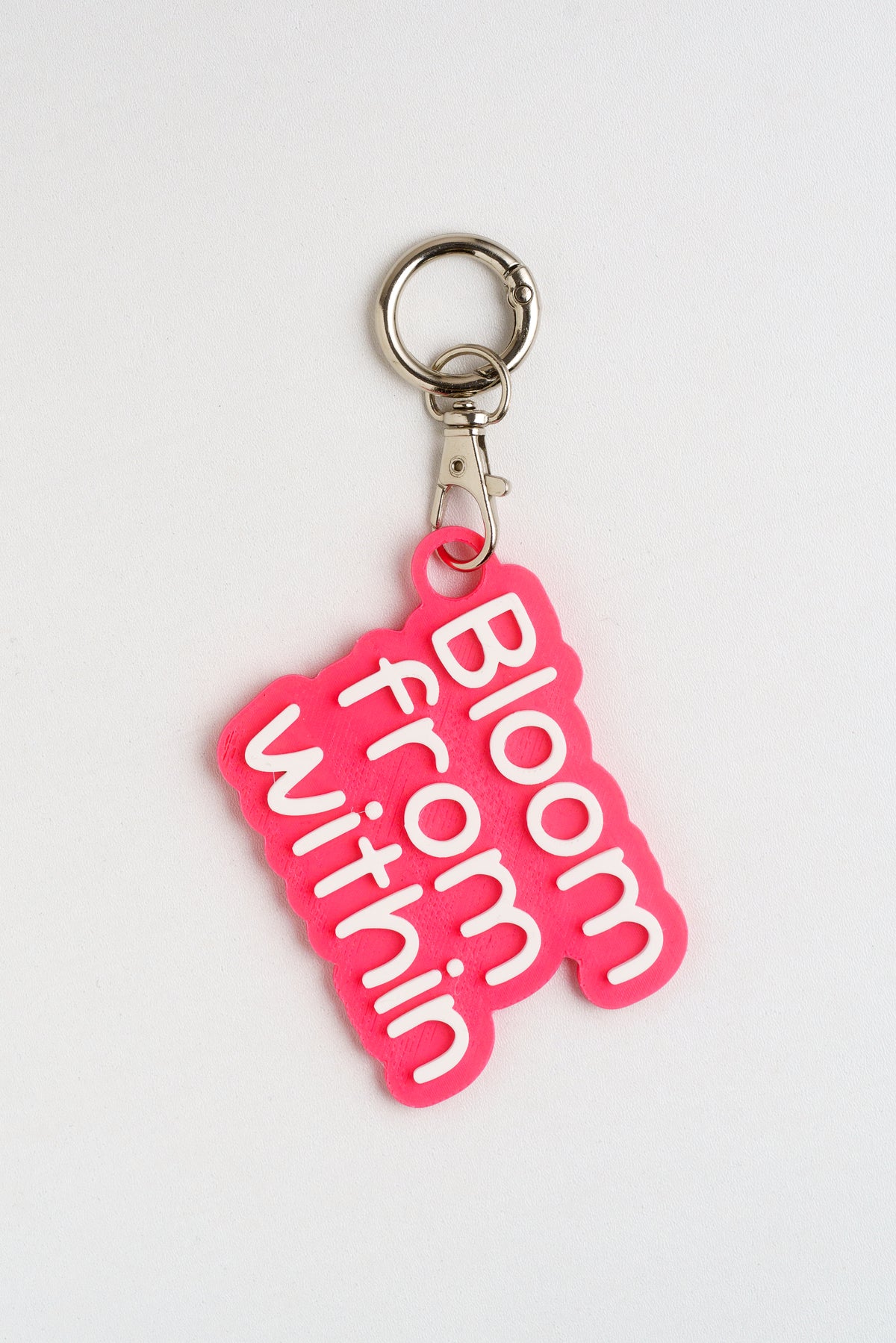 Taschenanhänger "Bloom from within" – Bag Charm aus dem 3D-Drucker - Oh la Lissi