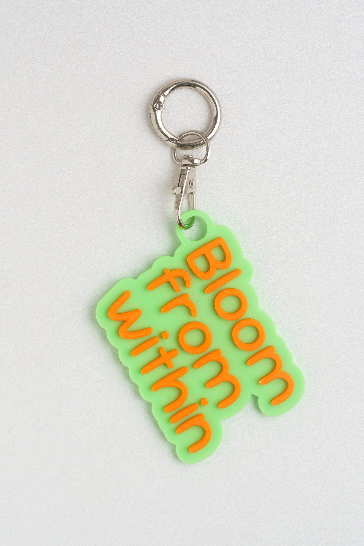Taschenanhänger "Bloom from within" – Bag Charm aus dem 3D-Drucker - Oh la Lissi