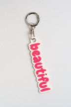 Taschenanhänger "Beautiful" – Bag Charm aus dem 3D-Drucker - Oh la Lissi