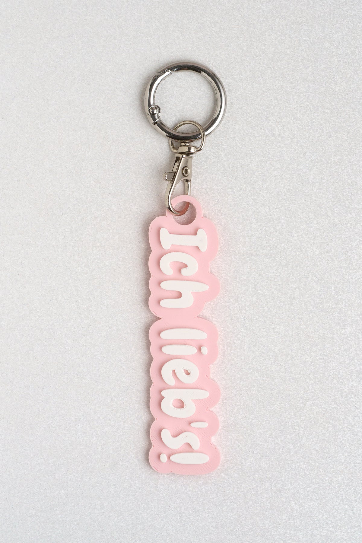 Taschenanhänger "Ich lieb's!" – Bag Charm aus dem 3D-Drucker - Oh la Lissi