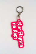 Taschenanhänger "Nur Flausen im Kopf" – Bag Charm aus dem 3D-Drucker - Oh la Lissi