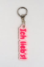 Taschenanhänger "Ich lieb's!" – Bag Charm aus dem 3D-Drucker - Oh la Lissi