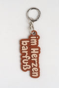 Taschenanhänger "Im Herzen barfuß" – Bag Charm aus dem 3D-Drucker - Oh la Lissi