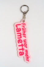 Taschenanhänger "Früher war mehr Lametta" – Bag Charm aus dem 3D-Drucker - Oh la Lissi