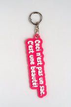 Taschenanhänger "Ceci n'est pas un sac" – Bag Charm aus dem 3D-Drucker - Oh la Lissi