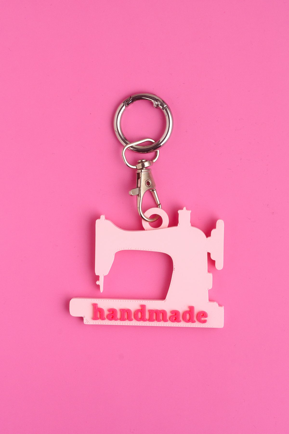 Taschenanhänger "Handmade" Nähmaschine – Bag Charm für Nähfans - Oh la Lissi