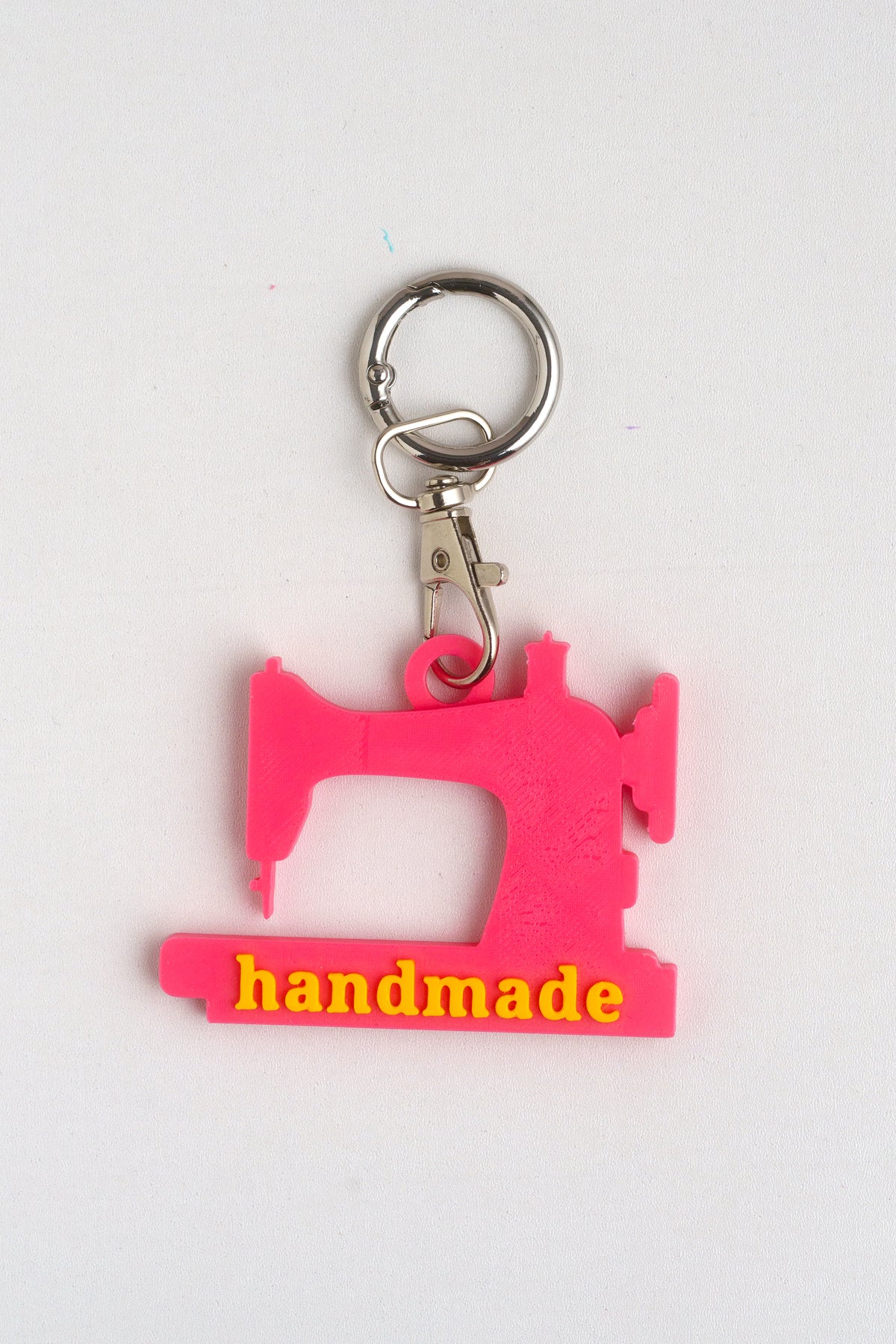 Taschenanhänger "Handmade" Nähmaschine – Bag Charm für Nähfans - Oh la Lissi