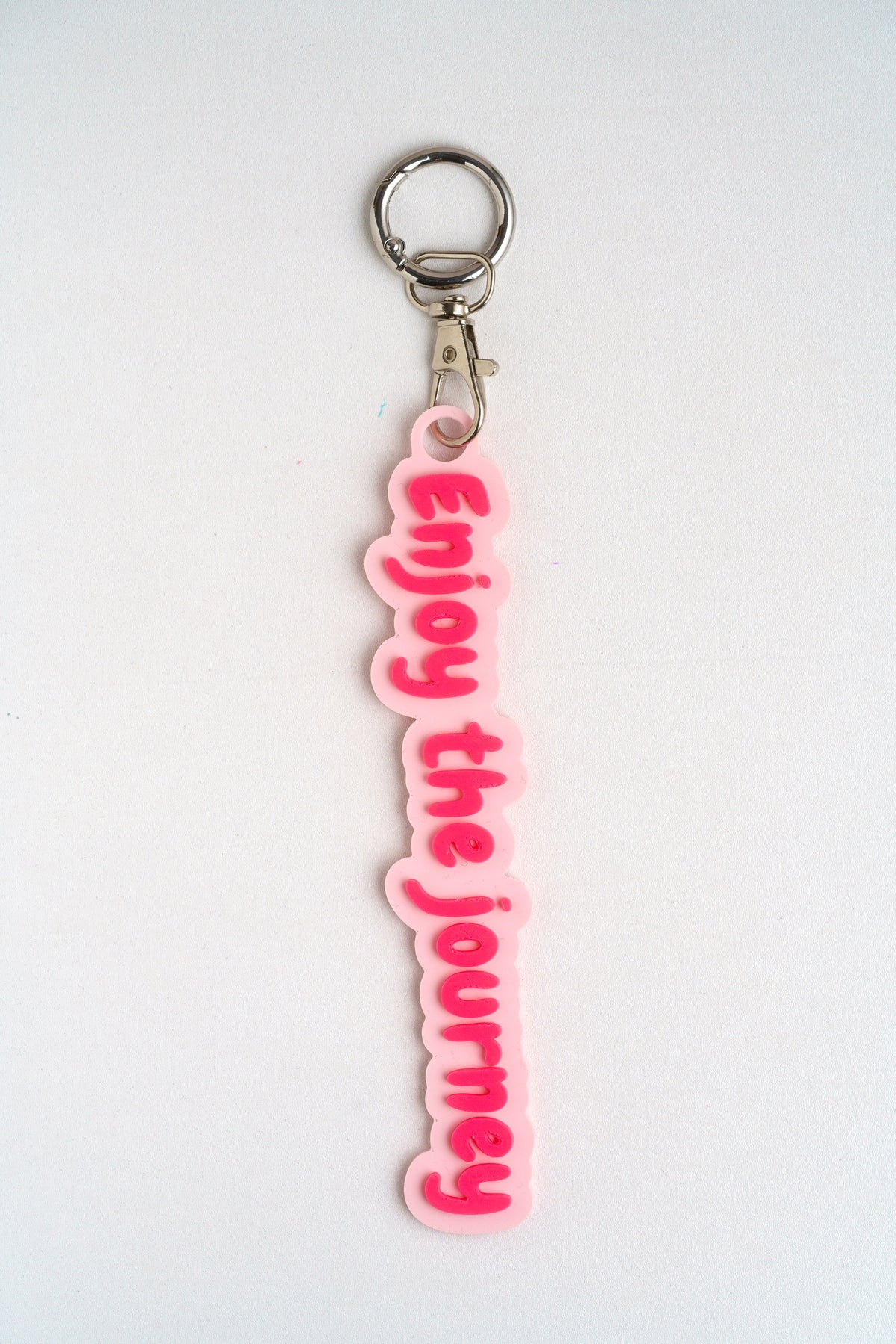 Taschenanhänger "Enjoy the journey" – Bag Charm aus dem 3D-Drucker - Oh la Lissi