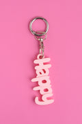 Taschenanhänger "Happy" – Bag Charm aus dem 3D-Drucker - Oh la Lissi