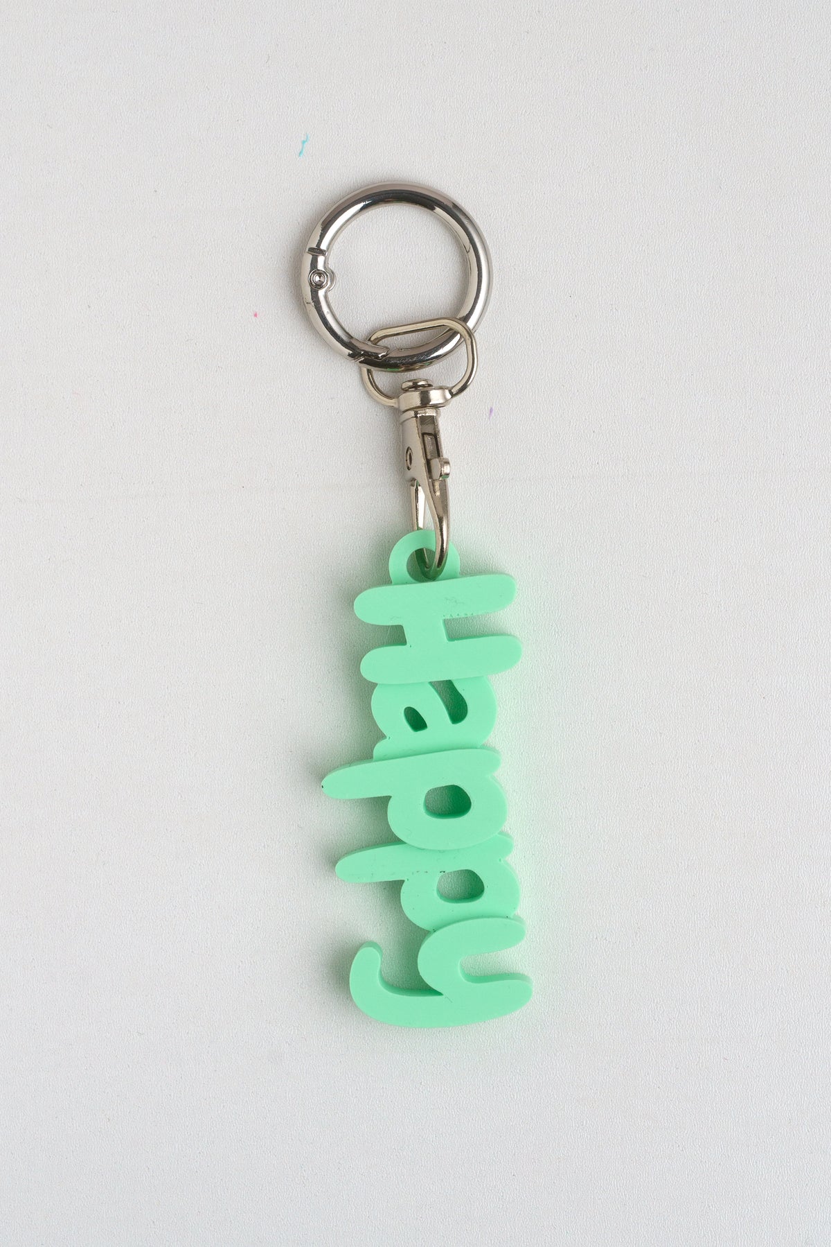 Taschenanhänger "Happy" – Bag Charm aus dem 3D-Drucker - Oh la Lissi