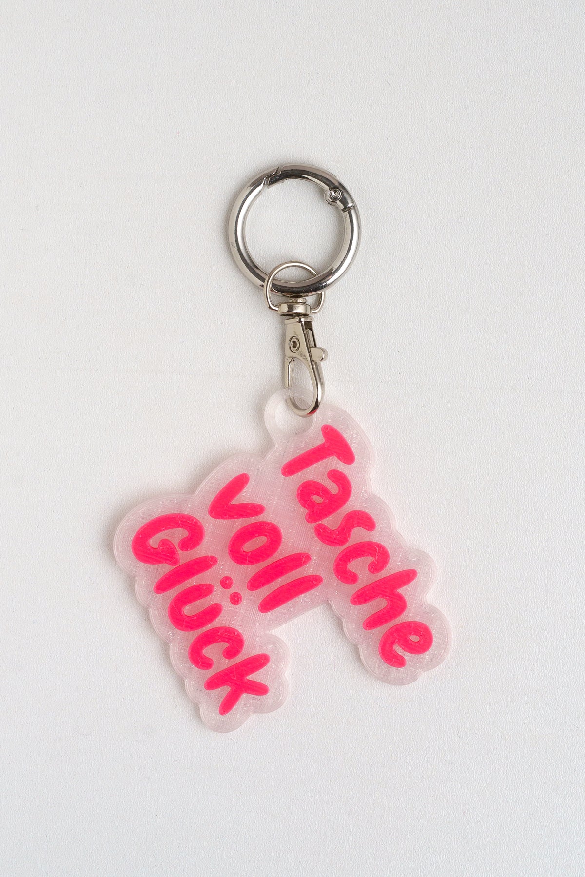 Taschenanhänger "Tasche voll Glück" – Bag Charm aus dem 3D-Drucker - Oh la Lissi