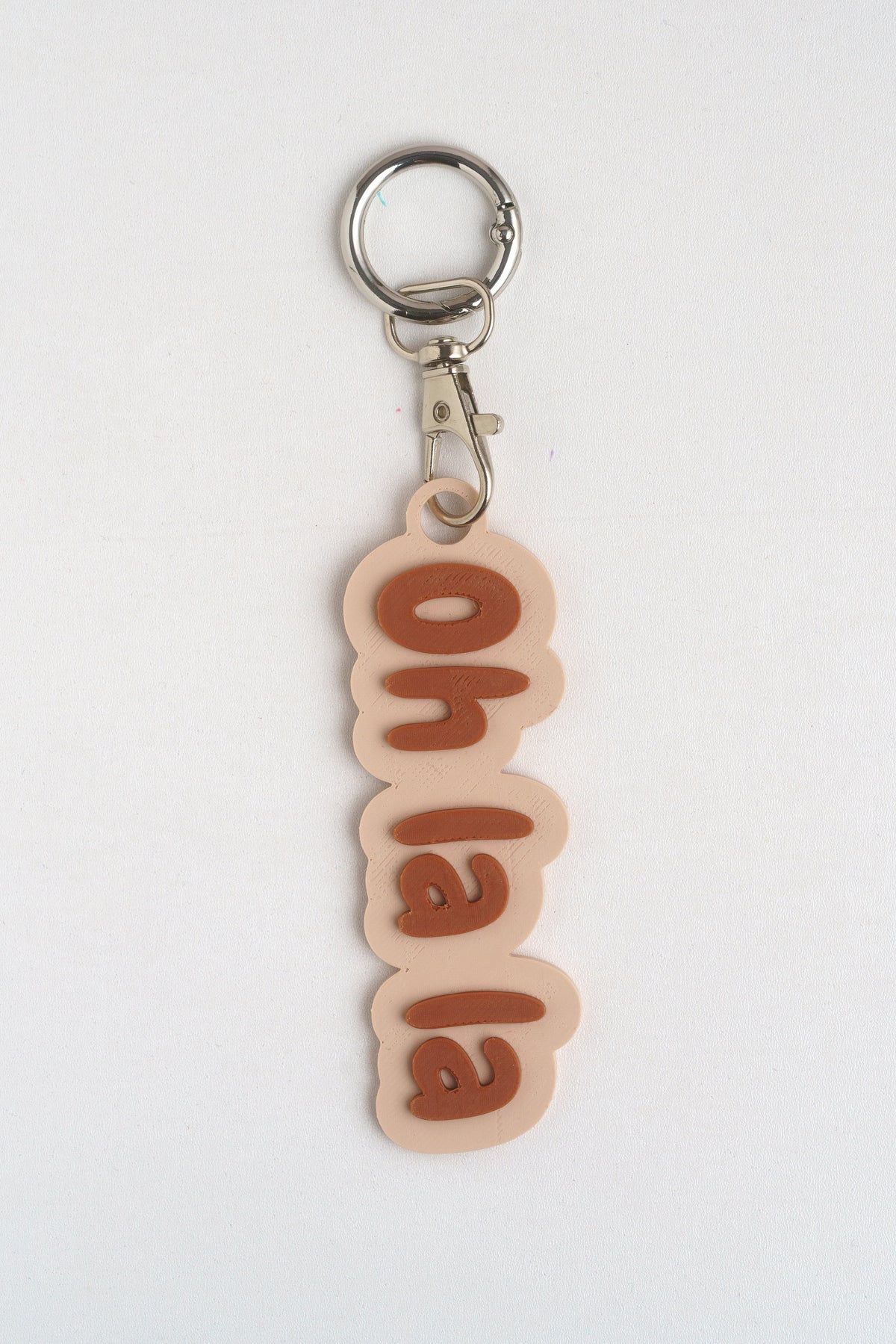 Taschenanhänger "Oh la la" – Bag Charm aus dem 3D-Drucker - Oh la Lissi