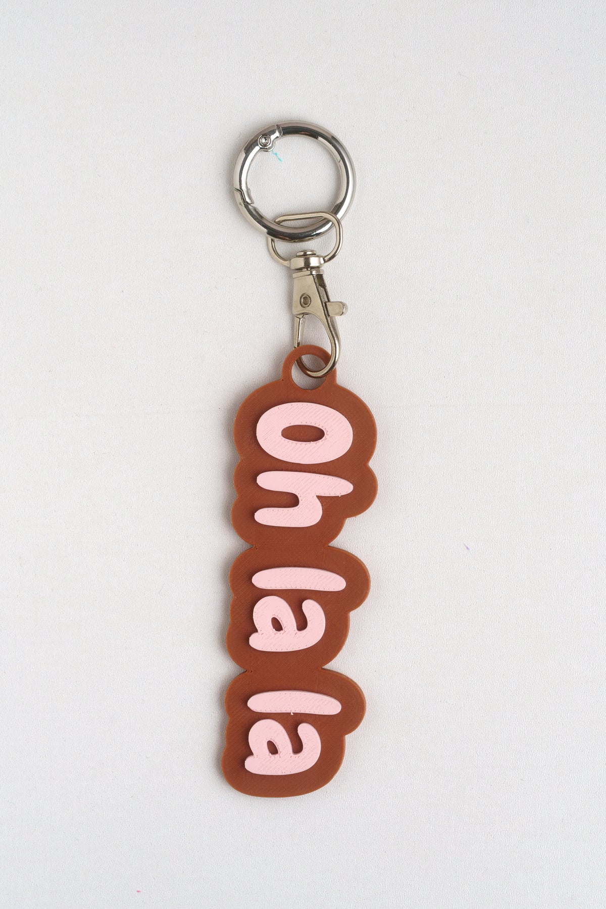 Taschenanhänger "Oh la la" – Bag Charm aus dem 3D-Drucker - Oh la Lissi