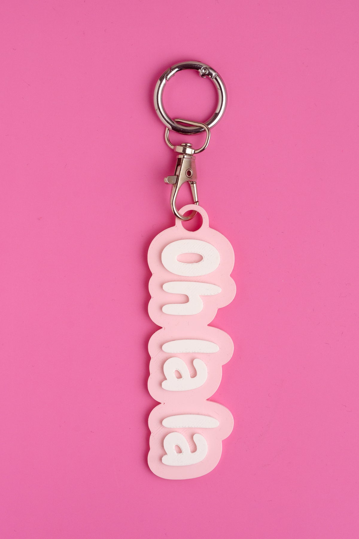Taschenanhänger "Oh la la" – Bag Charm aus dem 3D-Drucker - Oh la Lissi