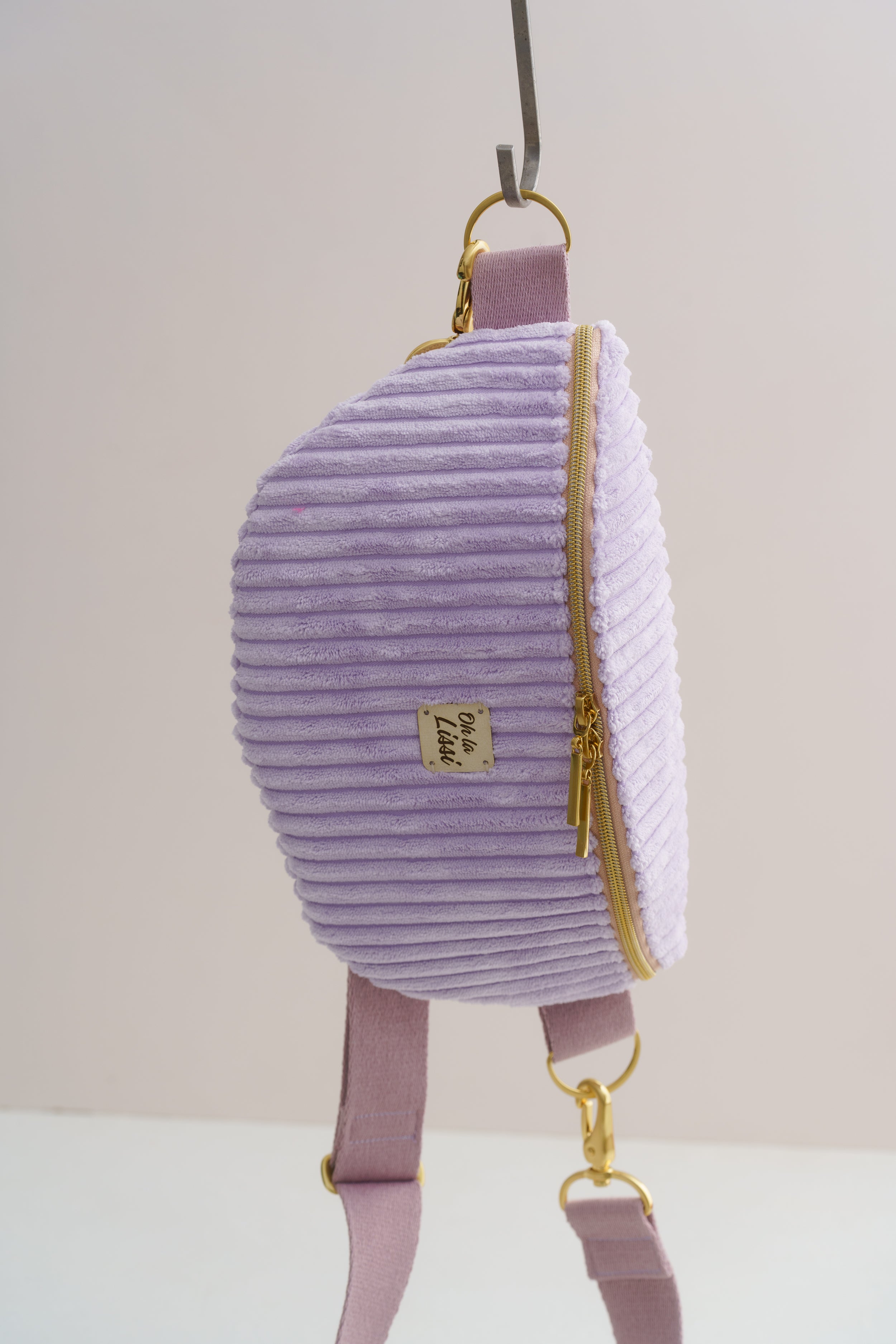 Bauchtasche Flieder Cord