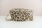 Bauchtasche "Leo" Beige – Crossbody Bag aus Canvas - Oh la Lissi