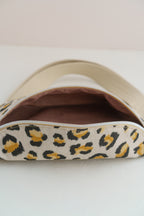 Bauchtasche "Leo" Beige – Crossbody Bag aus Canvas - Oh la Lissi