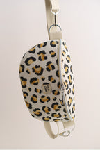 Bauchtasche "Leo" Beige – Crossbody Bag aus Canvas - Oh la Lissi