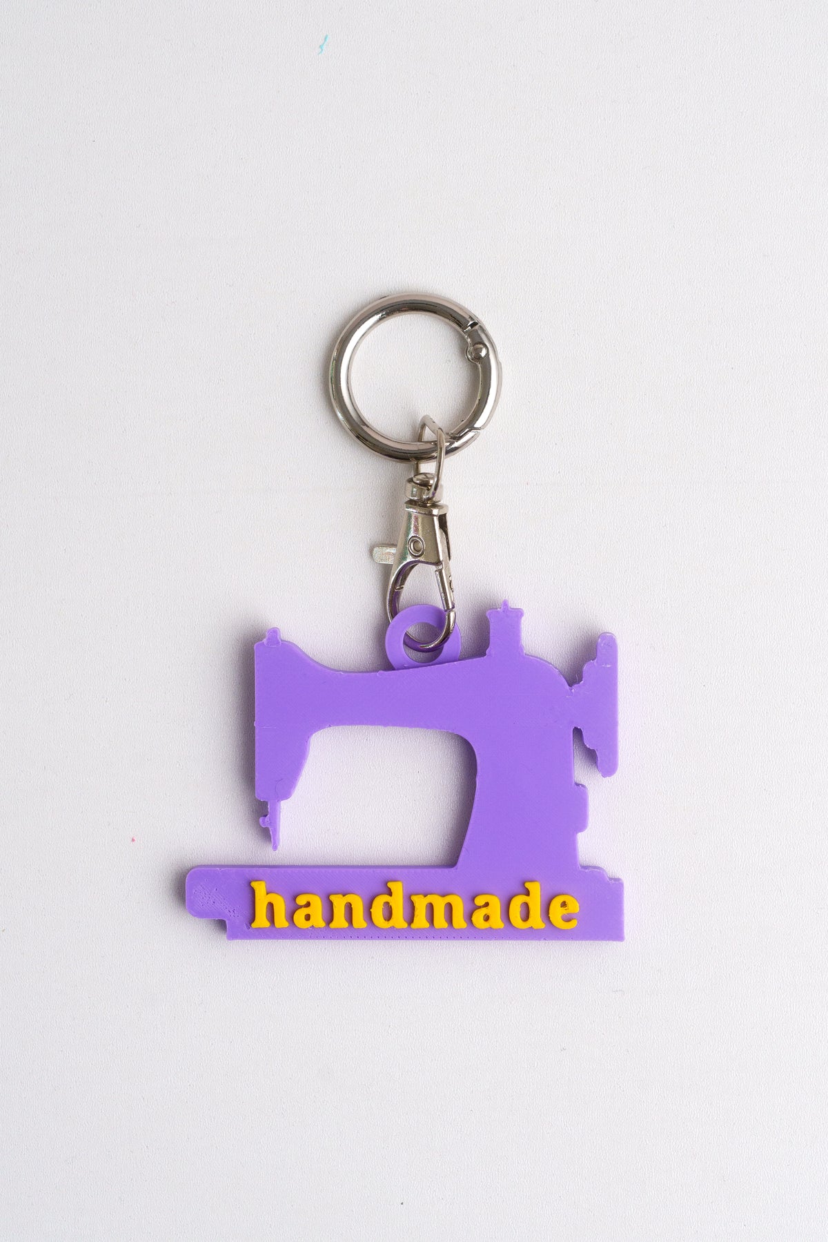 Taschenanhänger "Handmade" Nähmaschine – Bag Charm für Nähfans - Oh la Lissi