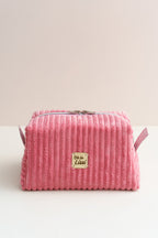 Kosmetiktasche Rosa Cord | Handgenähte Boxy Bag