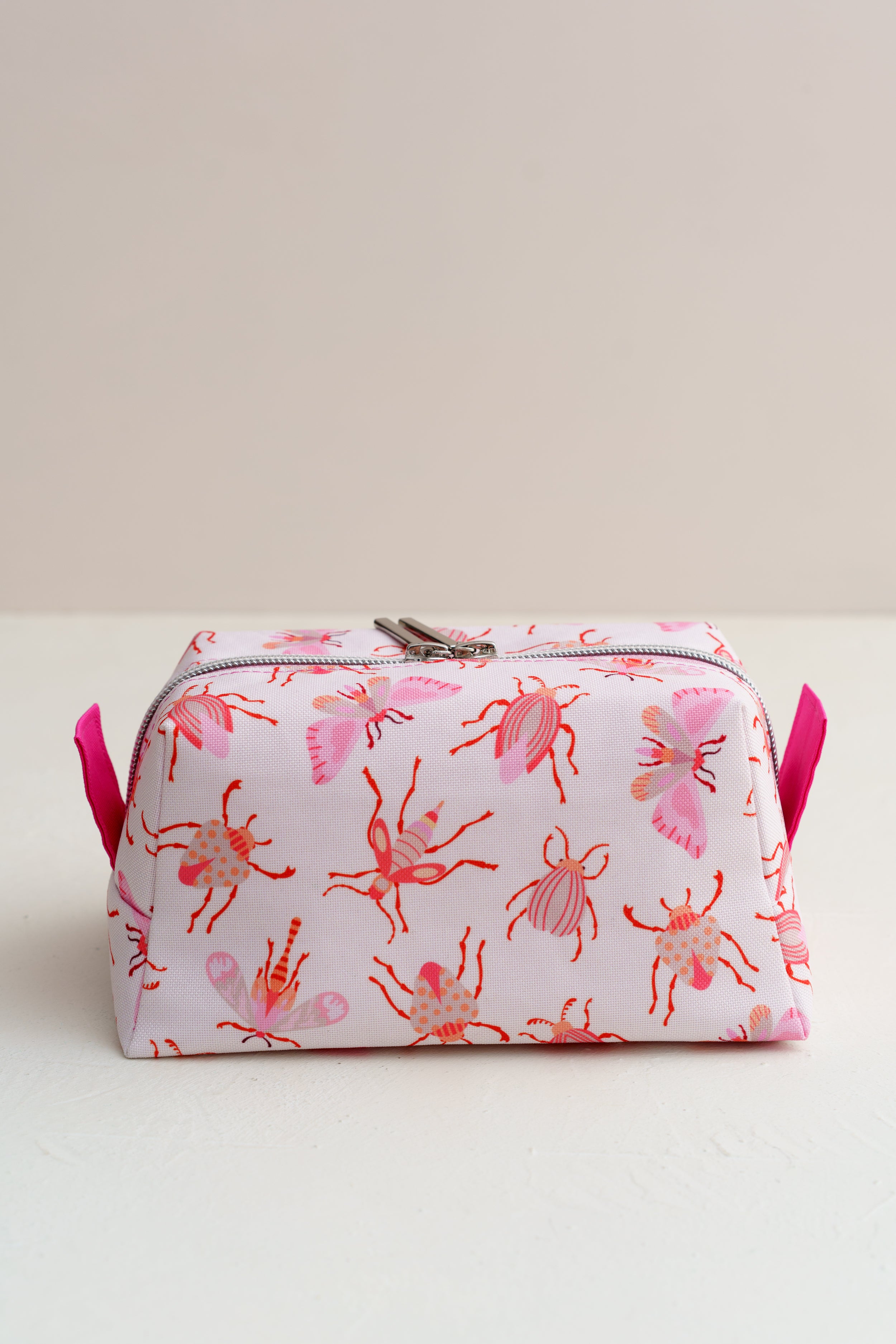 Kosmetiktasche Käfer Rosa | Boxy Bag