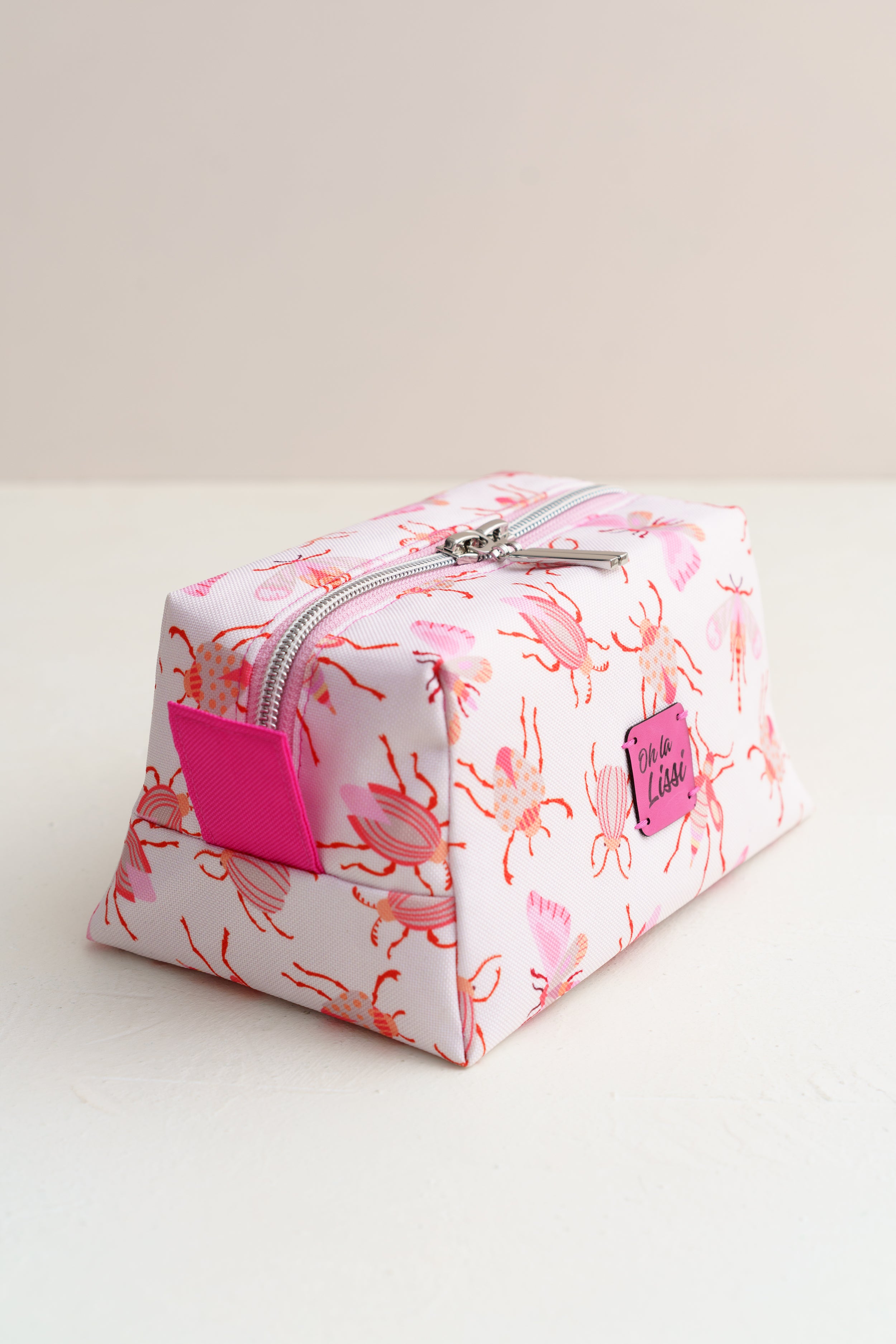 Kosmetiktasche Käfer Rosa | Boxy Bag