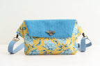 Crossbody Tasche Pfingstrosen
